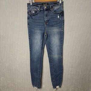 Judy Blue Los Angeles Skinny Fit Pull On Jeans Women's Size 9 / 29